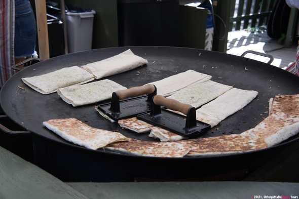 Skansen style filled pancakes